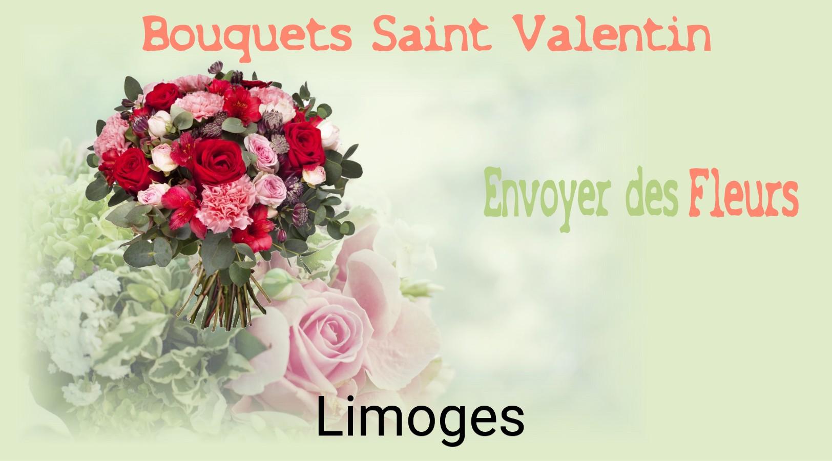 Roses de Saint-Valentin livrées à Limoges